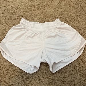 White Hotty Hot shorts